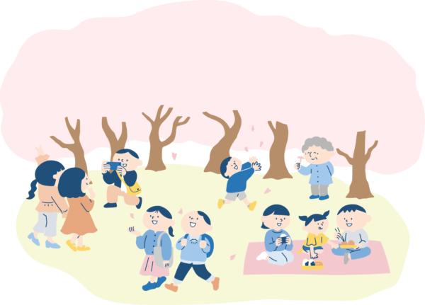 お花見に行きました🌸